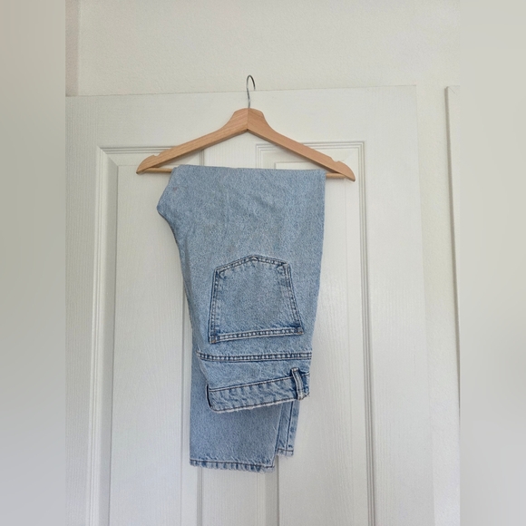 Zara Light Blue Women's Jeans - Picture 2 of 4